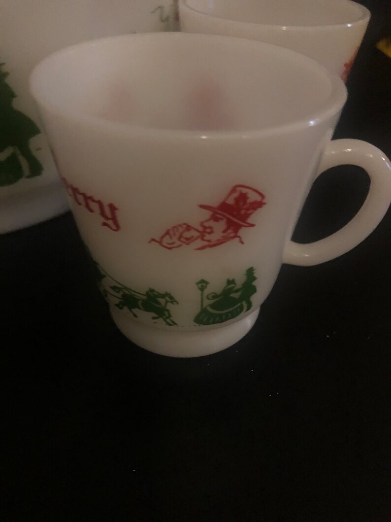 Vintage Hazel Atlas Tom and Jerry Punch Bowl Set Etsy