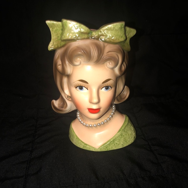 Lady Head Vase Etsy