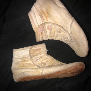 Antique baby shoes