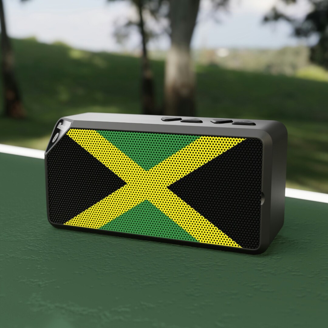Jamaica Bluetooth Speaker Jamaica Flag Portable Speaker Jamaica Outdoor
