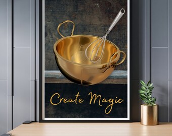 Cocina pared arte descarga digital fotos personalizadas decoración única fotografía de cocina