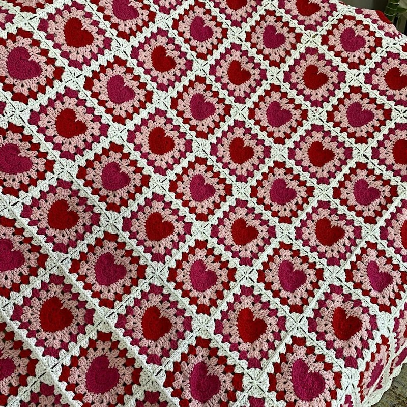 Heartbeat Petals ECM Orange Hooded Blanket main image 0