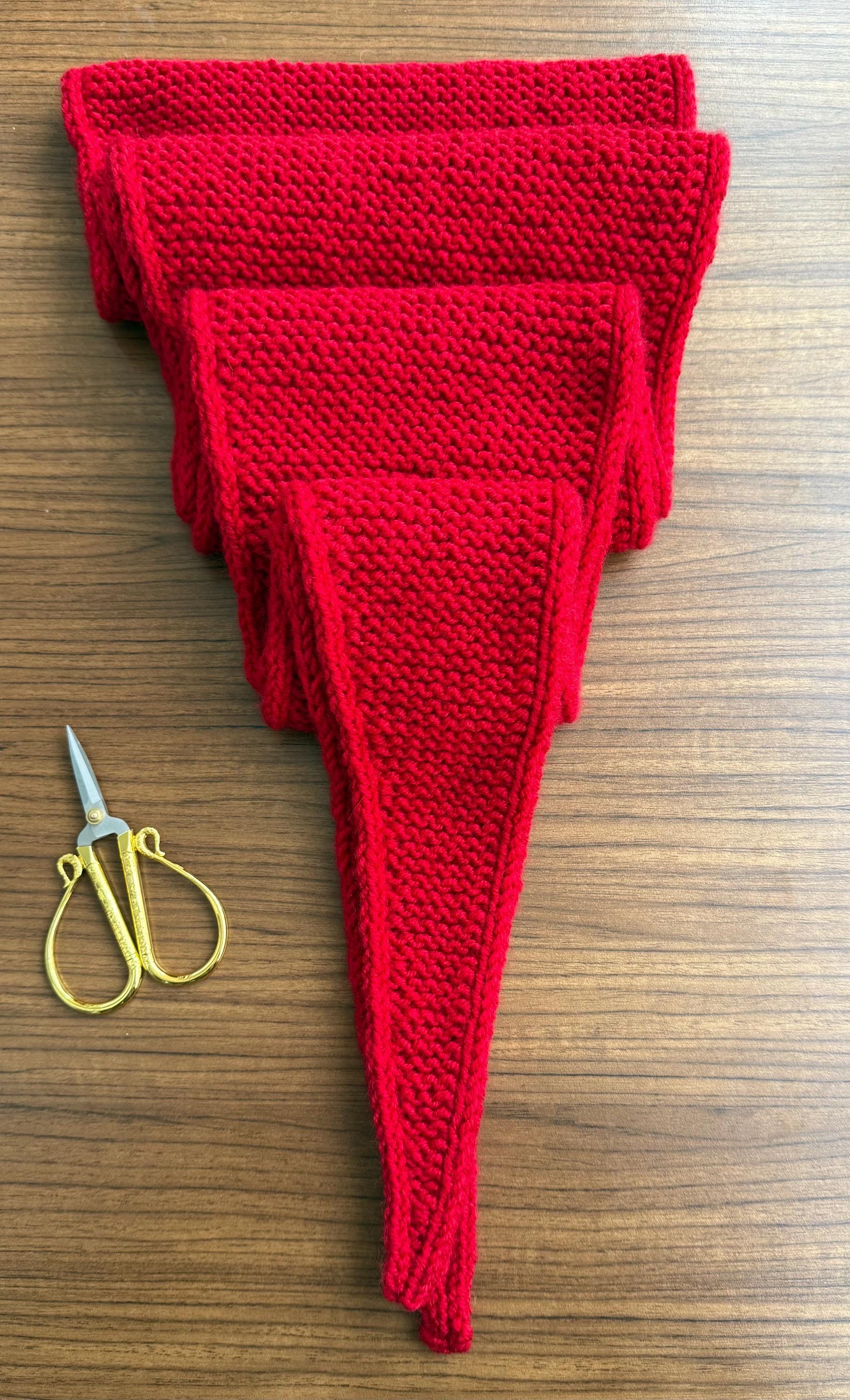 Sophie Scarf, Handmade Long Wool Scarf, Knitted Scarf, Sophie
