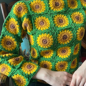 ハンドメイドかぎ針編みセーター、女性用かぎ針編みセーター