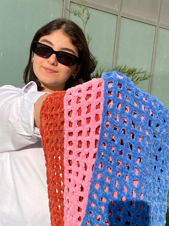 Rubu22a Sciarpa da donna alla moda, invernale, calda, tinta unita, lavorata a maglia, all'uncinetto, spessa, con maniche, per donna, multifunzione, colore nero, bianco, Taglia unica