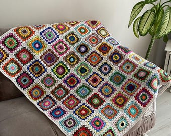 ANWUCHEN Copertura Elasticizzata Per Ottomana Quadrata - Tessuto Jacquard Morbido, Fondo Antiscivolo, Spessa E Lavabile - Grande (Lunghezza 89-114 Cm)