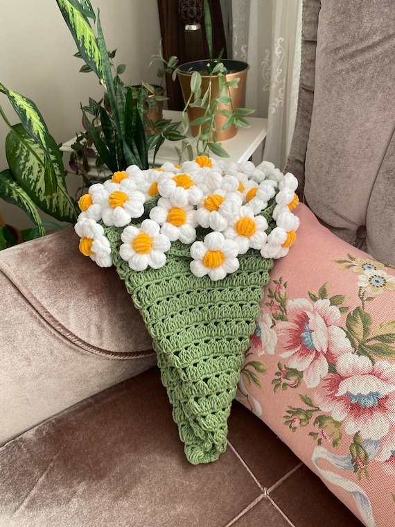 ひまわりのブーケブランケット ひまわりのブーケブランケットの編み方解説 | TikTok