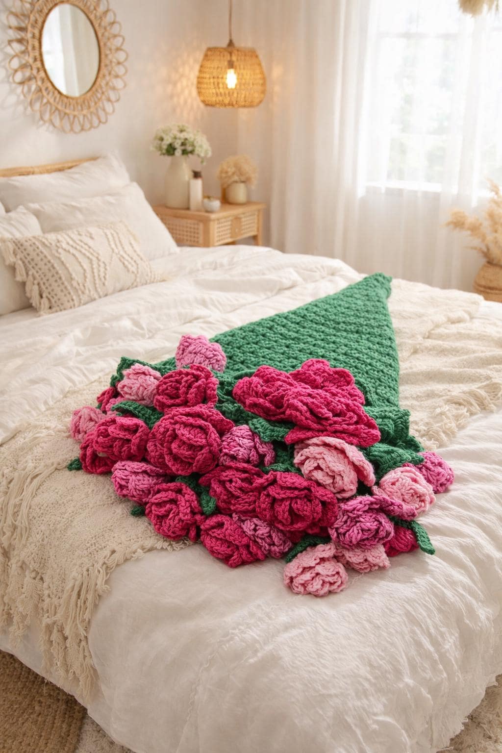 Qianwei Fiore di loto viola con steli, decorazione in vetro con vasi, decorazione per casa e ufficio, regalo di cristallo per mamma, fidanzata, sorelle, capo, per compleanno, festa della mamma, San