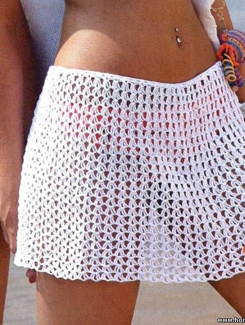 White Lace Skirt Crochet Mini Skirtcrochet Festival Skirt - Etsy
