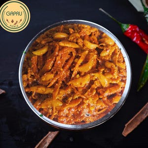 Homemade Ginger Garlic Pickle: Traditional North Indian Achaar (400G)