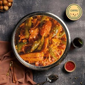 Kathal & Harimirch Achar Homemade Tasty Pickle Achar - 400 gm Jackfruit  Greenchilli Pickle I Homemade Organic Pickle