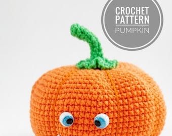 Crochet Pumpkin Amigurumi Pattern: Autumn Decor (PDF Pattern)