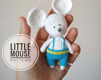 Amigurumi Mini Mouse Crochet Pattern (PDF Download)