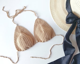 Crochet Bikini Top Crochet Swimsuit Top Bralette Crochet Swimsuit Accessories Gift for her