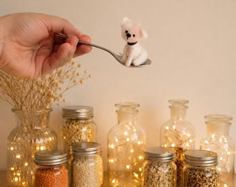 Tiny Crochet Puppy Amigurumi miniature dog