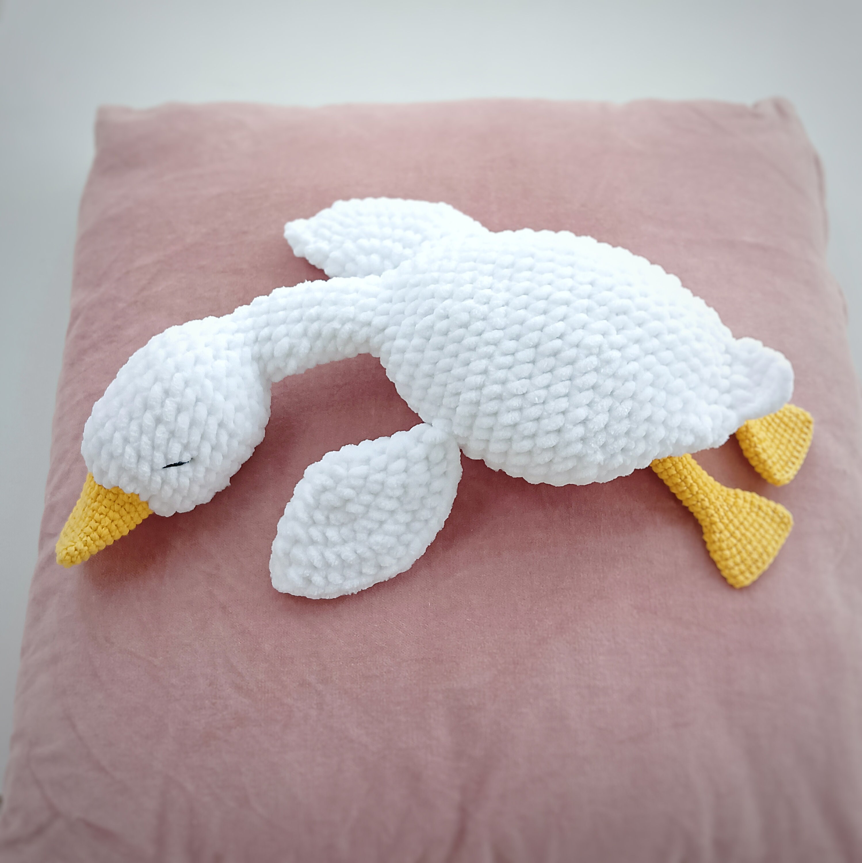 Goose Crochet Pattern Amigurumi Goose Plush Crochet Toys Bird Etsy