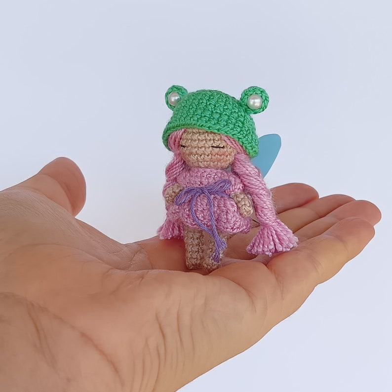Mini Me Doll Crochet Personalized Miniature Amigurumi Mini Etsy