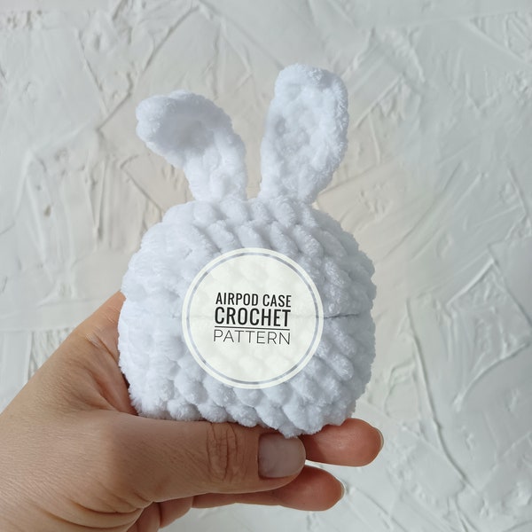 Airpod Pro Case Crochet Pattern Plush Case Pro Airpod Bunny Amigurumi Case