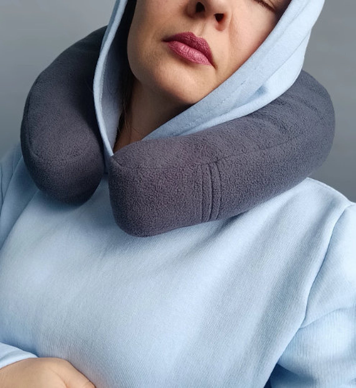 Travel Pillow Sewing Pattern Neck Pillow Pattern Car Etsy