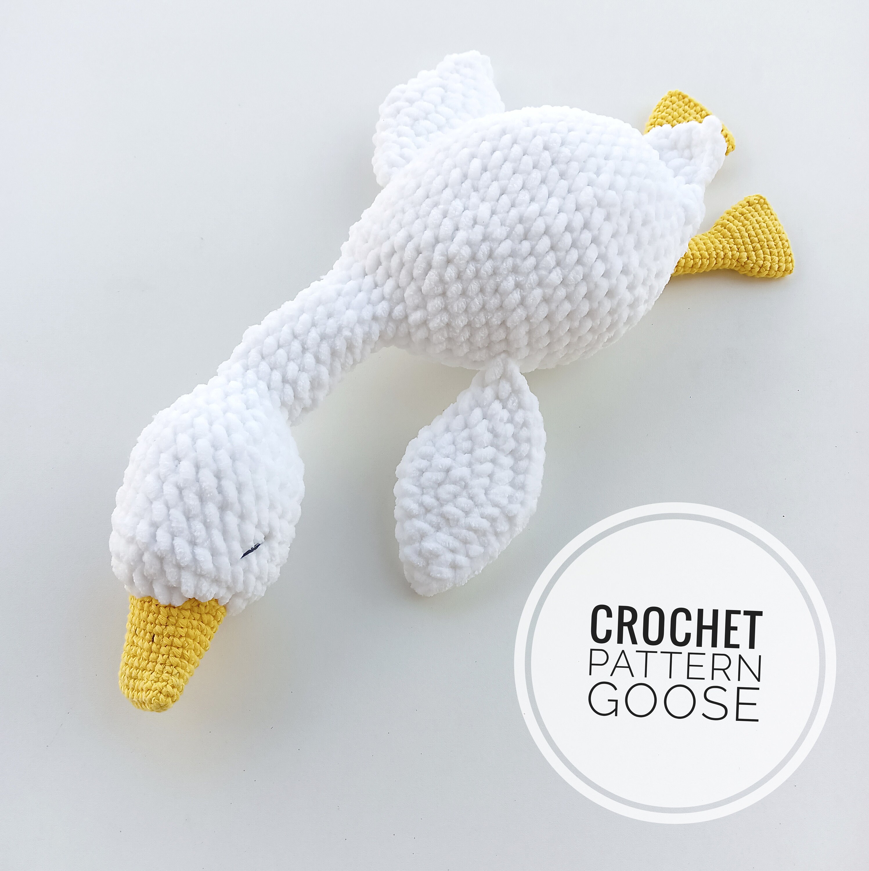 Goose Crochet Pattern Amigurumi Goose Plush Crochet Toys Bird Etsy