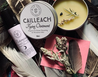 Dancing with the Dreamworld - potent wild herb dreamers gift set, to take flight at night.