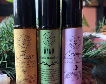 Celestial Bodies Trio of Ritual Oils