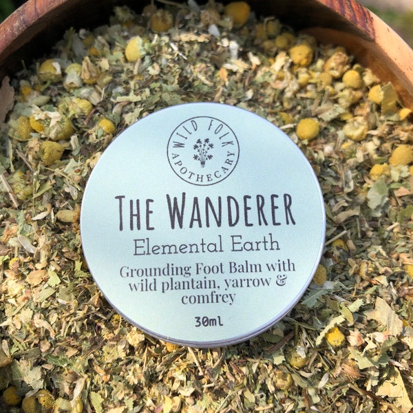 The Wanderer - Rooted Earth Grounding Balm - Genezing/Aarding/Aarde Energie/Wroeten/Herstellen/Voeden