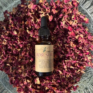 Organic Rose Face Serum