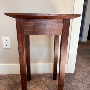 Shaker-Inspired End Table