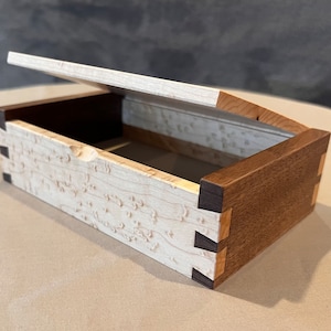 Wooden Pocket Notebook Storage Box
