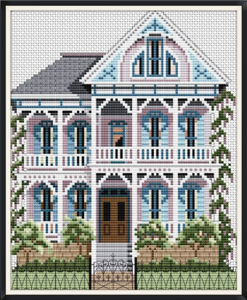 House 013 / Cross Stitch PDF Pattern / Digital Cross Stitch - Etsy