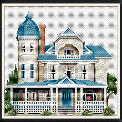 House 018 / Cross Stitch PDF Pattern / Digital Cross Stitch - Etsy Canada