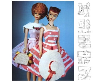 1300 Barbie Doll Sewing Patterns, Instant Digital Download, Print