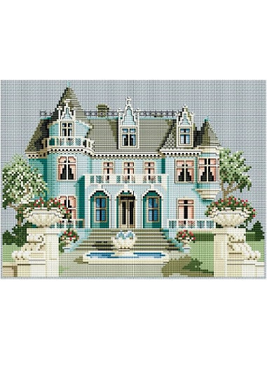 House 027 / Cross Stitch PDF Pattern / Digital Cross Stitch - Etsy