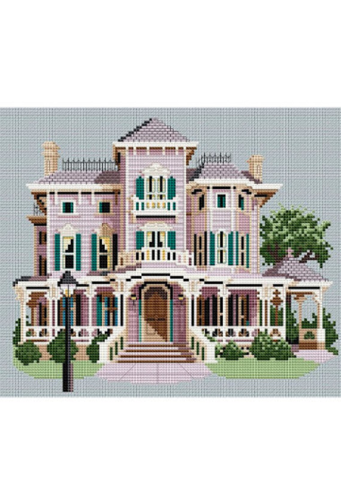 House 001 / Cross Stitch PDF Pattern / Digital Cross Stitch | Etsy