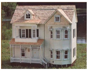 Construction of dollhouses - Vintage pattern pdf