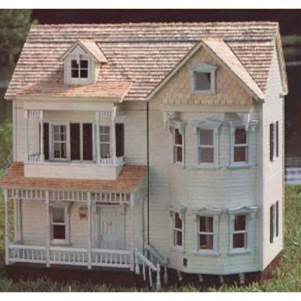 Construction of dollhouses - Vintage pattern pdf