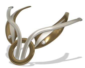 Garsa Fwip inspired Necklace (Black Dress) - STL File