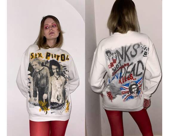 1980's Sex Pistols Sid Vicious Sweater - image 1