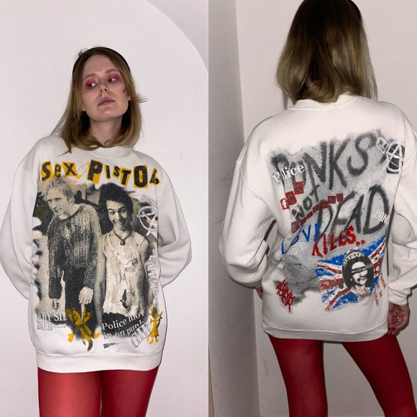 1980's Sex Pistols Sid Vicious Sweater