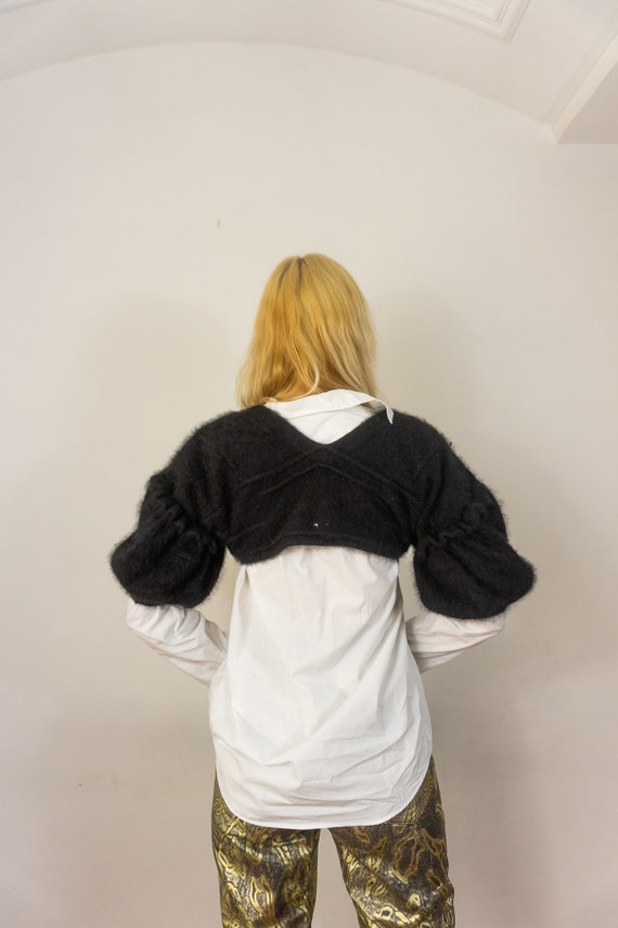 Y2K RARE Comme Des Garcons Angora Bolero | Archiv… - image 7