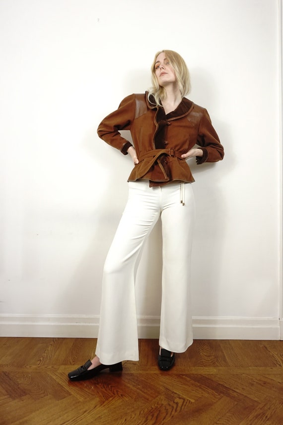 1990s Gucci Pants in White | Womens Wide Leg Pant… - image 4