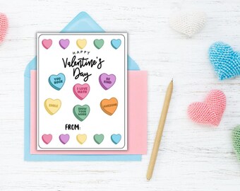 Valentine's Day Math Gift Tag | Math Valentine's Day Card | Printable
