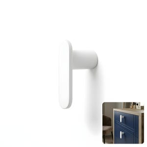 Matte Finished L Shape Cabinet Drawer Knobs - Kitchen Cabinet Knobs Pull Handle - Cabinet Hardware Bathroom Drawer Pull - Door Knobs