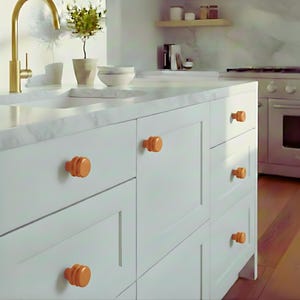 Kitchen Hardware Knobs and Pulls for Cabinet - Honeycomb Cabinet Knob - Cabinet Hardware Bathroom Drawer Pull - Modern Aluminum Drawer Pull