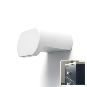 Mid-Century Modern Oval Cabinet Drawer Knob - Matte Finished Kitchen Hardware Cabinet Pulls - Kitchen Hardware Cabinet Knobs Drawer Pulls