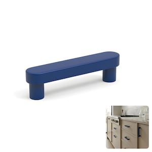 Mid-Century Modern Drawer Handles - Unique Drawer Pulls for Cabinet Hardware - Cabinet Pulls and Door Pulls - Solid Aluminum Dresser Pull