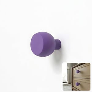 Mid-Century Modern Cabinet Pulls - Kitchen Hardware for Cabinet Knobs - Round Handle Pulls for Cabinet Hardware -Drawer Sphere Knobs