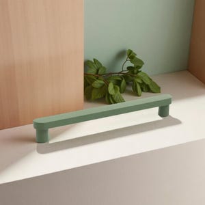 Mid Century Modern Kitchen Cabinet Pull - Handmade Cabinet Hardware Handle Drawer Pull - Matte Finished Dresser Pull - Door Handle
