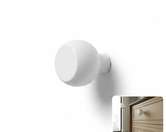 Mid-Century Modern Sphere Knobs and Pulls for Cabinet Hardware - Kitchen Hardware Drawer Knobs - Round Cabinet Pulls
